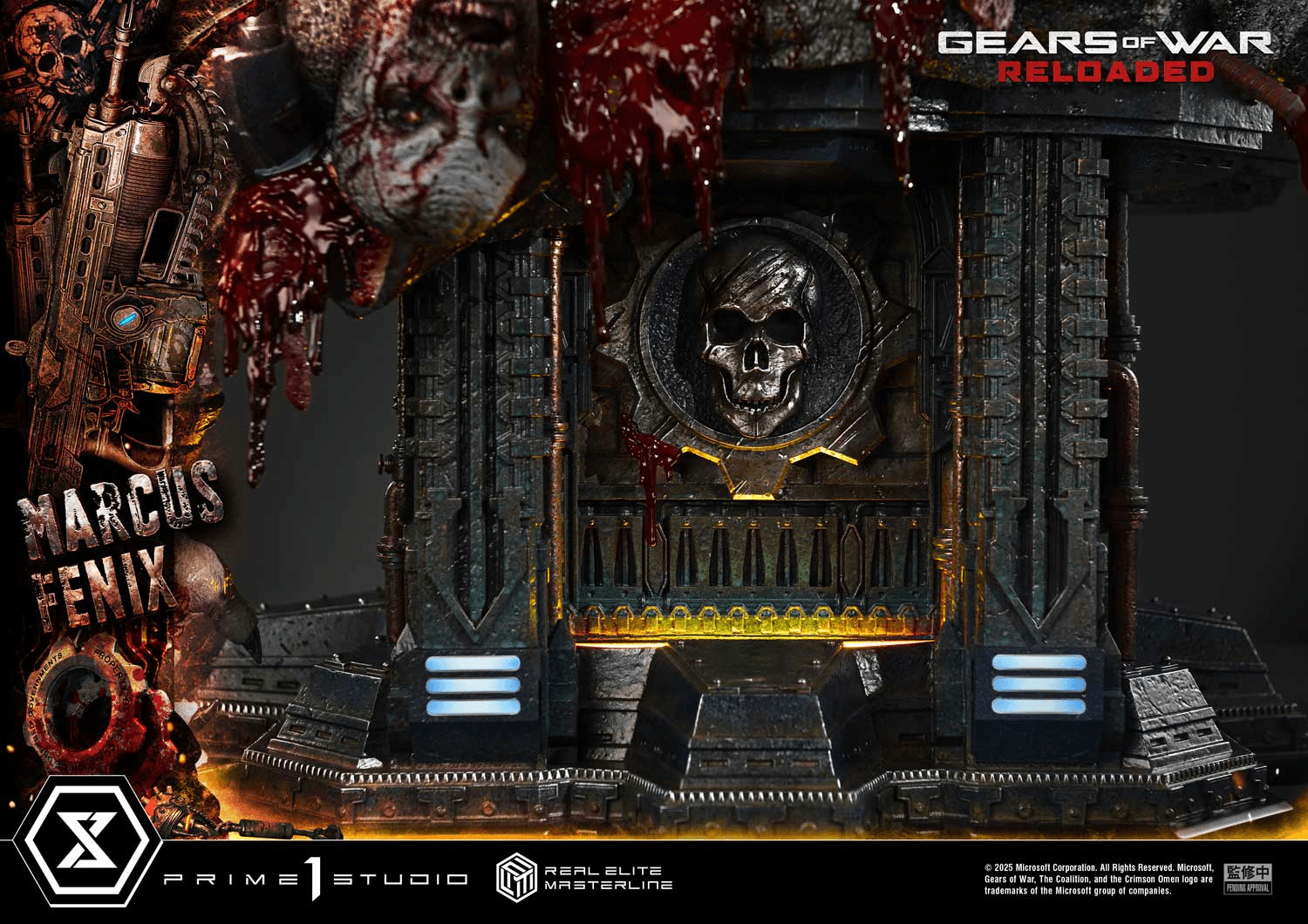  Real Elite Masterline Gears of War: Reloaded Marcus Fenix  | 4582647123473
