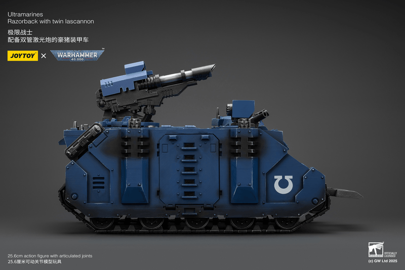 JOYTOY Ultramarines Razorback with twin lascannon