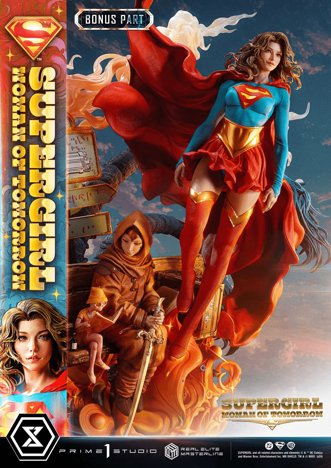 Real Elite Masterline Supergirl (Comics) Supergirl Woman of Tomorrow Bonus Version