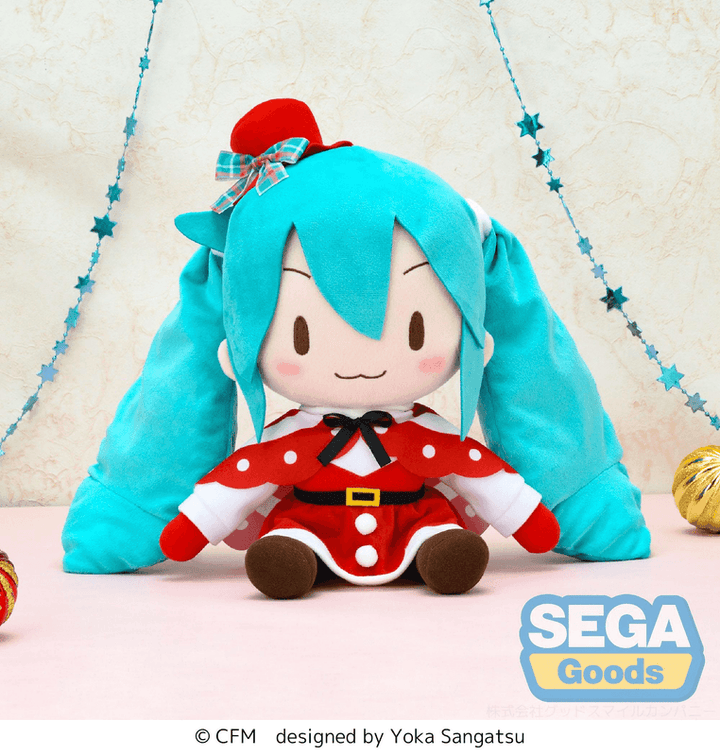 SEGA fuwa petit Hatsune Miku Series LL Plush Hatsune Miku - Christmas (Rerelease) | 4582733458328