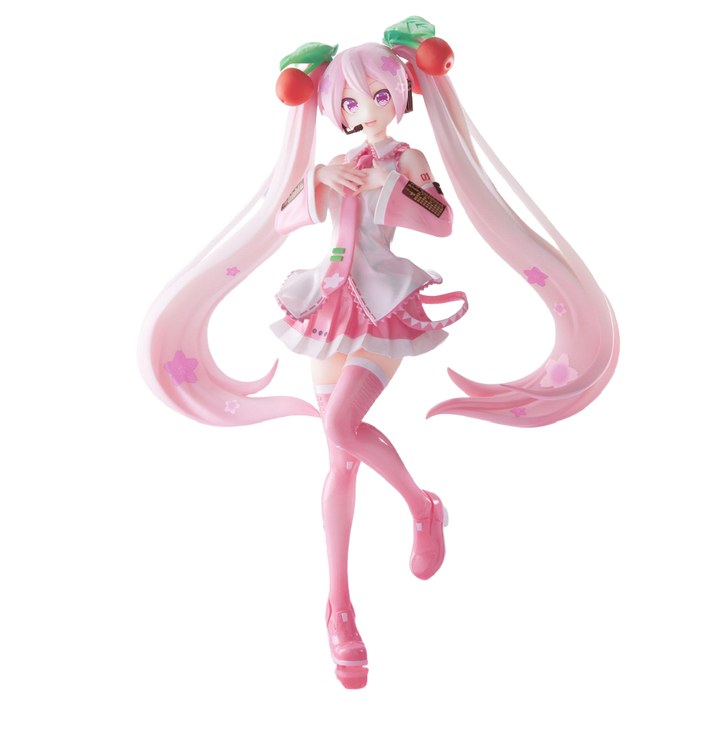 Hatsune Miku Series Sakura Miku 2023 Luminasta Figure | 4580779516484