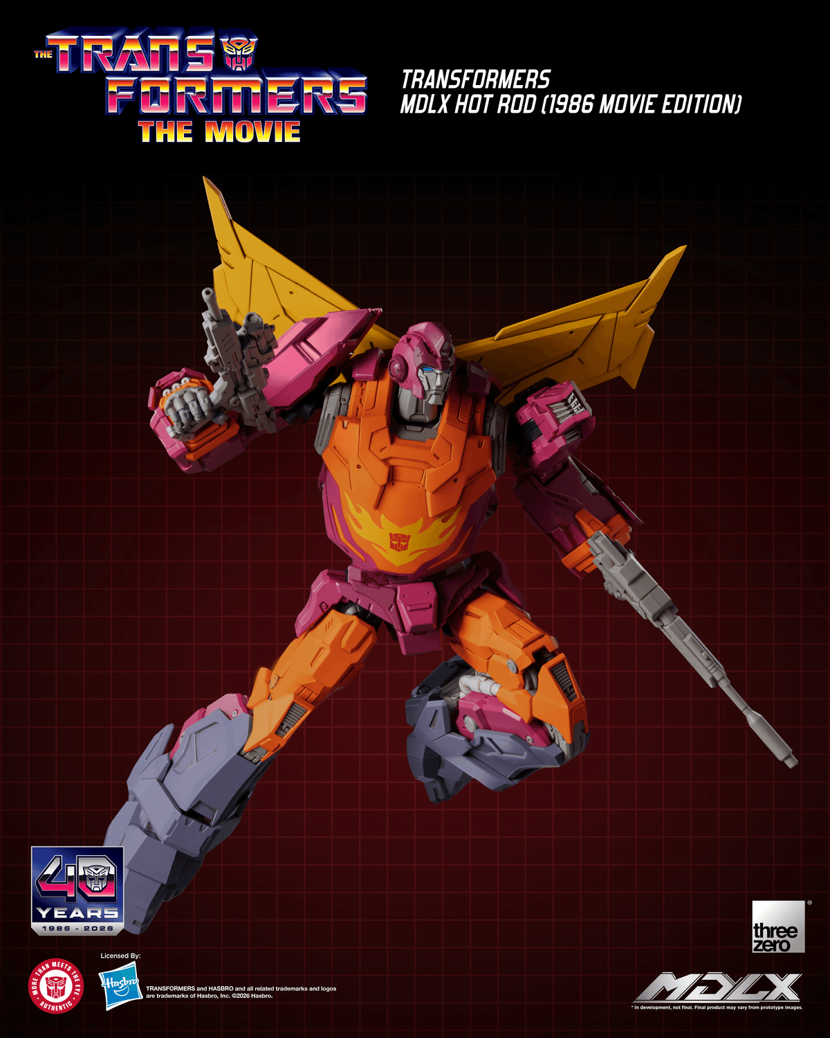 Transformers MDLX Hot Rod (1986 Movie Edition)