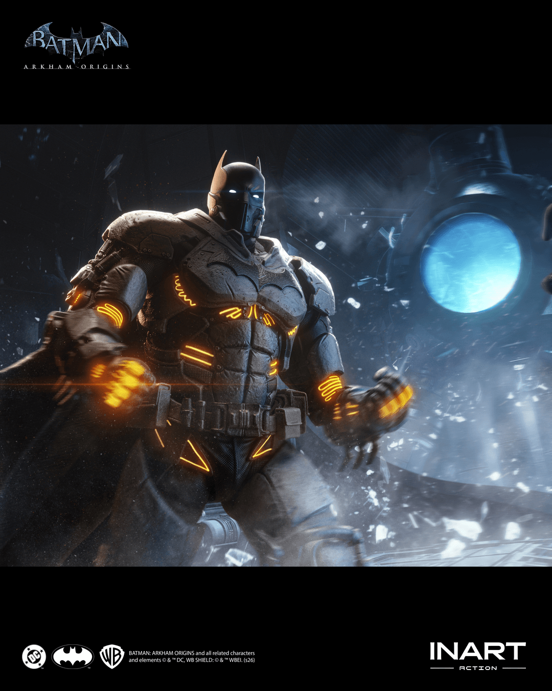 INART Action – Batman: Arkham Origins – Batman (XE Suit) Action Figure