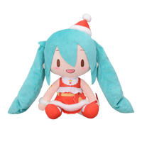 SEGA Fuwapetit "Hatsune Miku" Series L Plush "Hatsune Miku" Christmas 2023 | 4580779533993