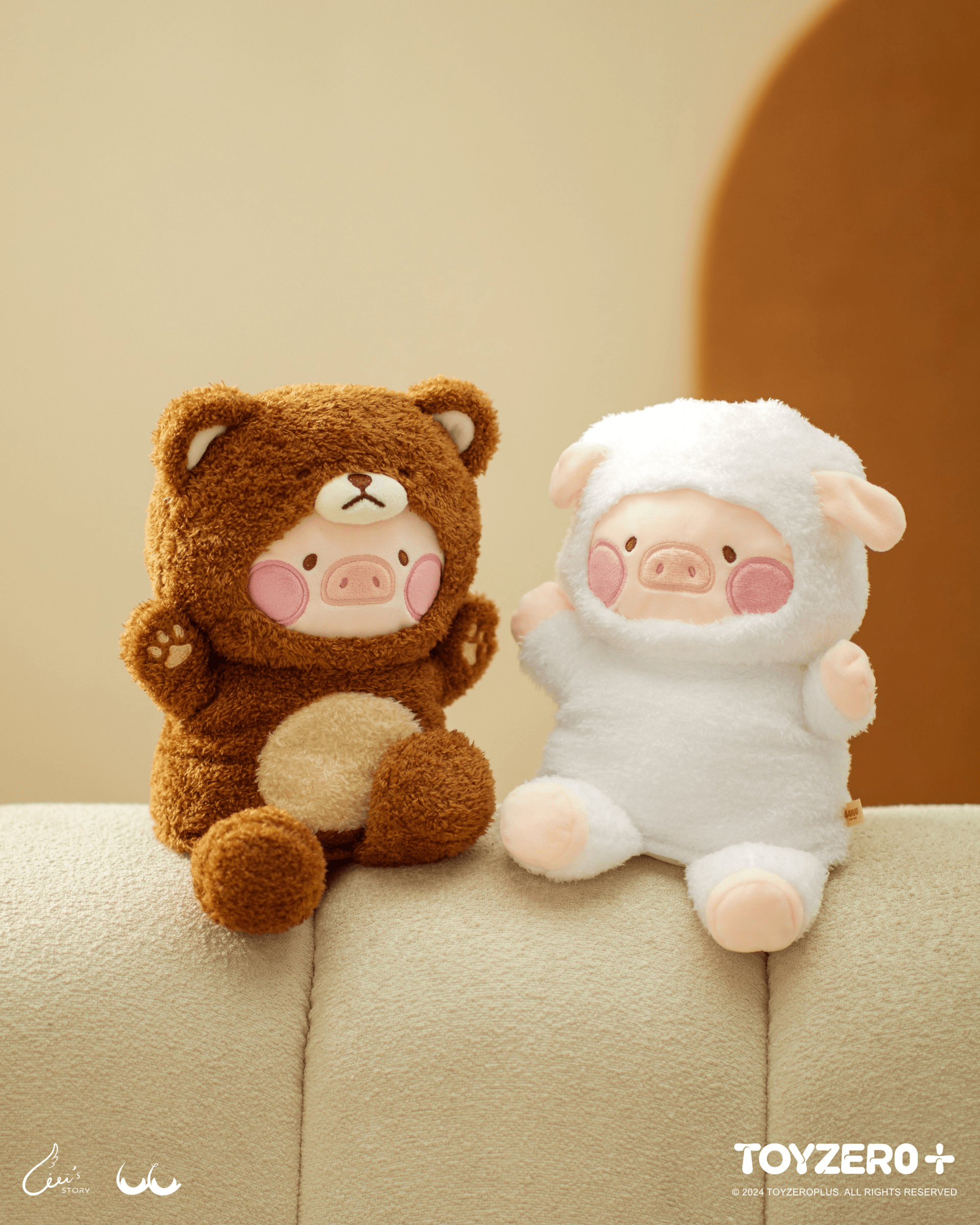 LuLu the Piggy Costume Series - Fluffy Hand Puppets (Bear) | 781005758188