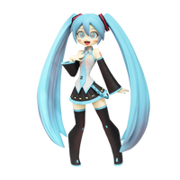 Hatsune Miku Series Hatsune Miku Furyu Cartoony Figure | 4580736402027
