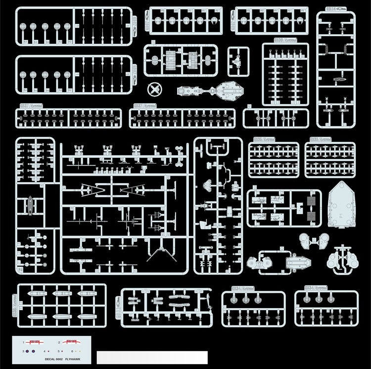 Flyhawk Model 1/700 HMS Prince of Wales December 1941 (Deluxe Edition)