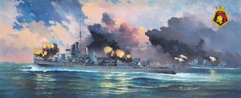 Flyhawk Model 1/700 HMS Ajax 1939 | 6921970401250