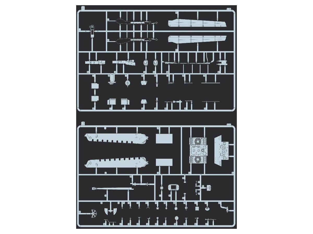 Flyhawk Model 1/700 Pz.Kpfw.Vi Ausf.B Konigstiger(Original Turret Version) | 6921970402257