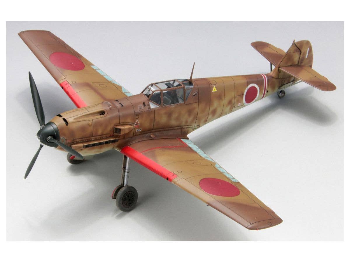 FineMolds 1/48 Messerschmitt Bf 109E-7 'Japanese Army' with Ground Crew & Equipment #2 | 4536318489955