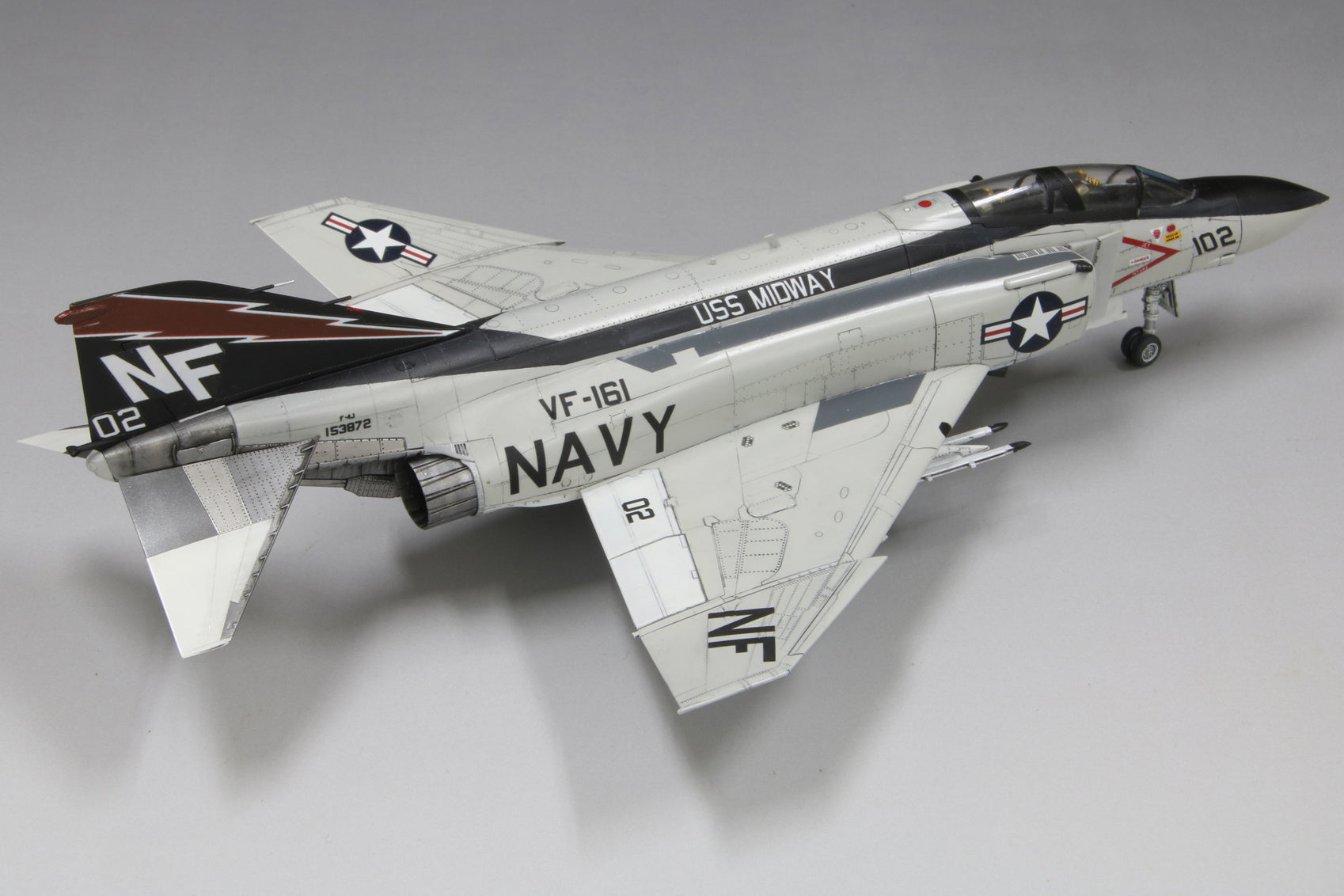 FineMolds 1/72 US Navy F-4J Fighter "USS Midway 1978", Aircraft | 4536318727439