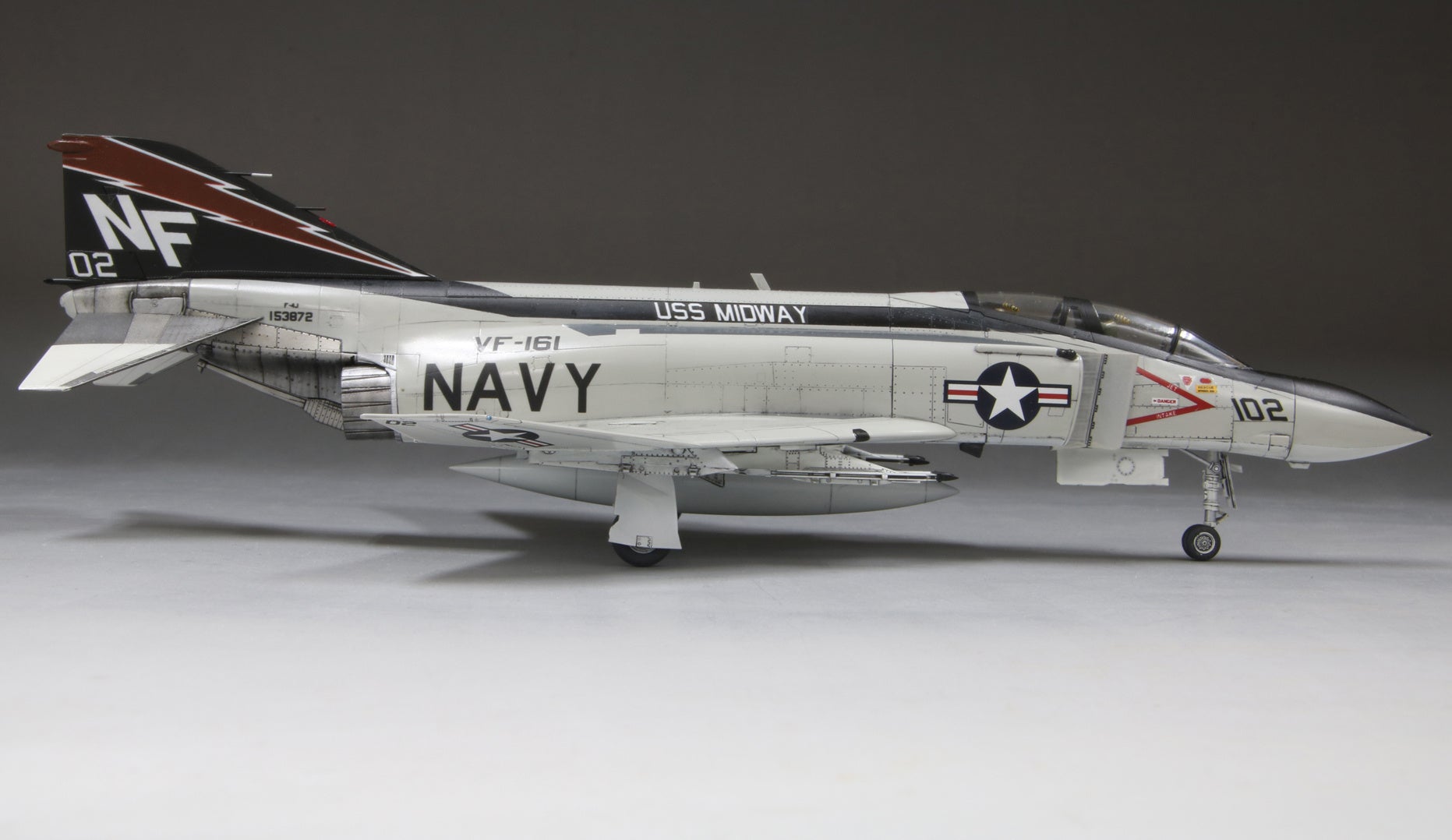 FineMolds 1/72 US Navy F-4J Fighter "USS Midway 1978", Aircraft | 4536318727439