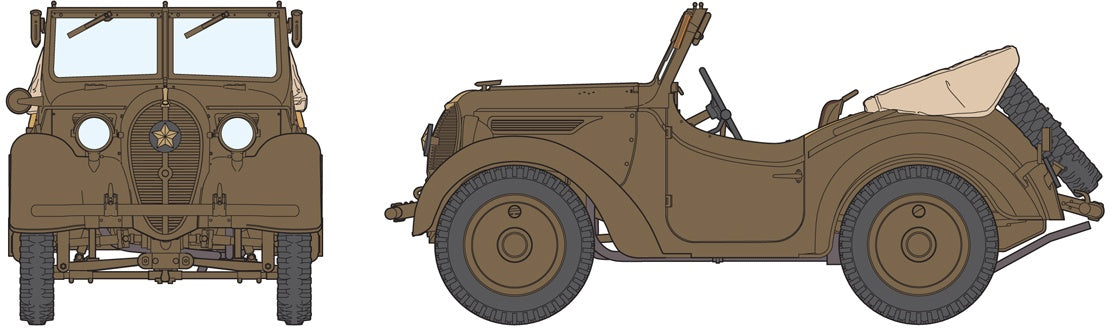 FineMolds 1/35 Ayame w/Kurogane 4 x 4 Figure Kit | 4536318880011