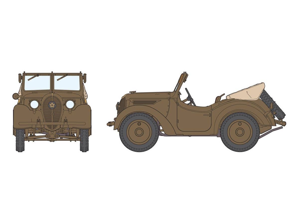 FineMolds 1/35 Ayame w/Kurogane 4 x 4 Figure Kit | 4536318880011