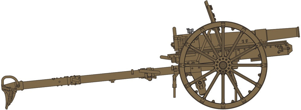 FineMolds 1/35 Historic Costume Girl Type 41 75mm Mountain Gun with Figure 'Konoka' | 4536318880028