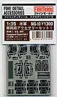 FineMolds 1/35 W.W.II US AFV Equipment Guard Set #1 | 4536318370109