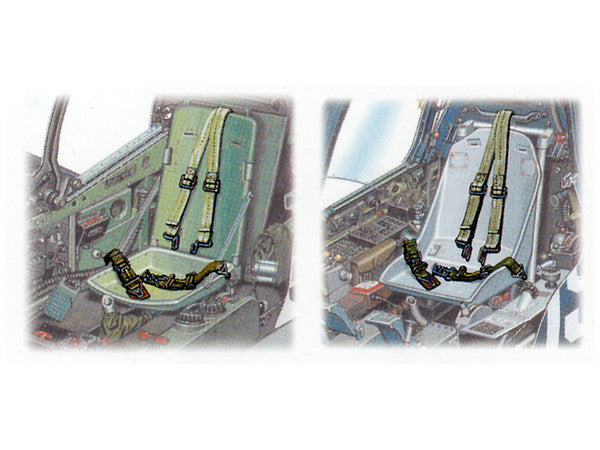 FineMolds 1/72 US Aircraft Seatbelt Set | 4536318740049