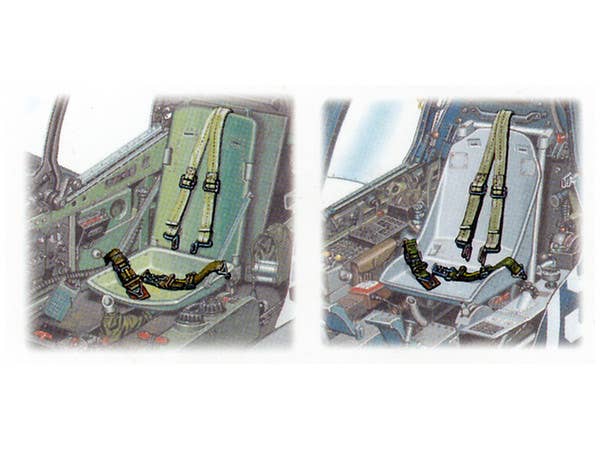 FineMolds 1/48 US  Aircraft Seatbelt Set | 4536318440048