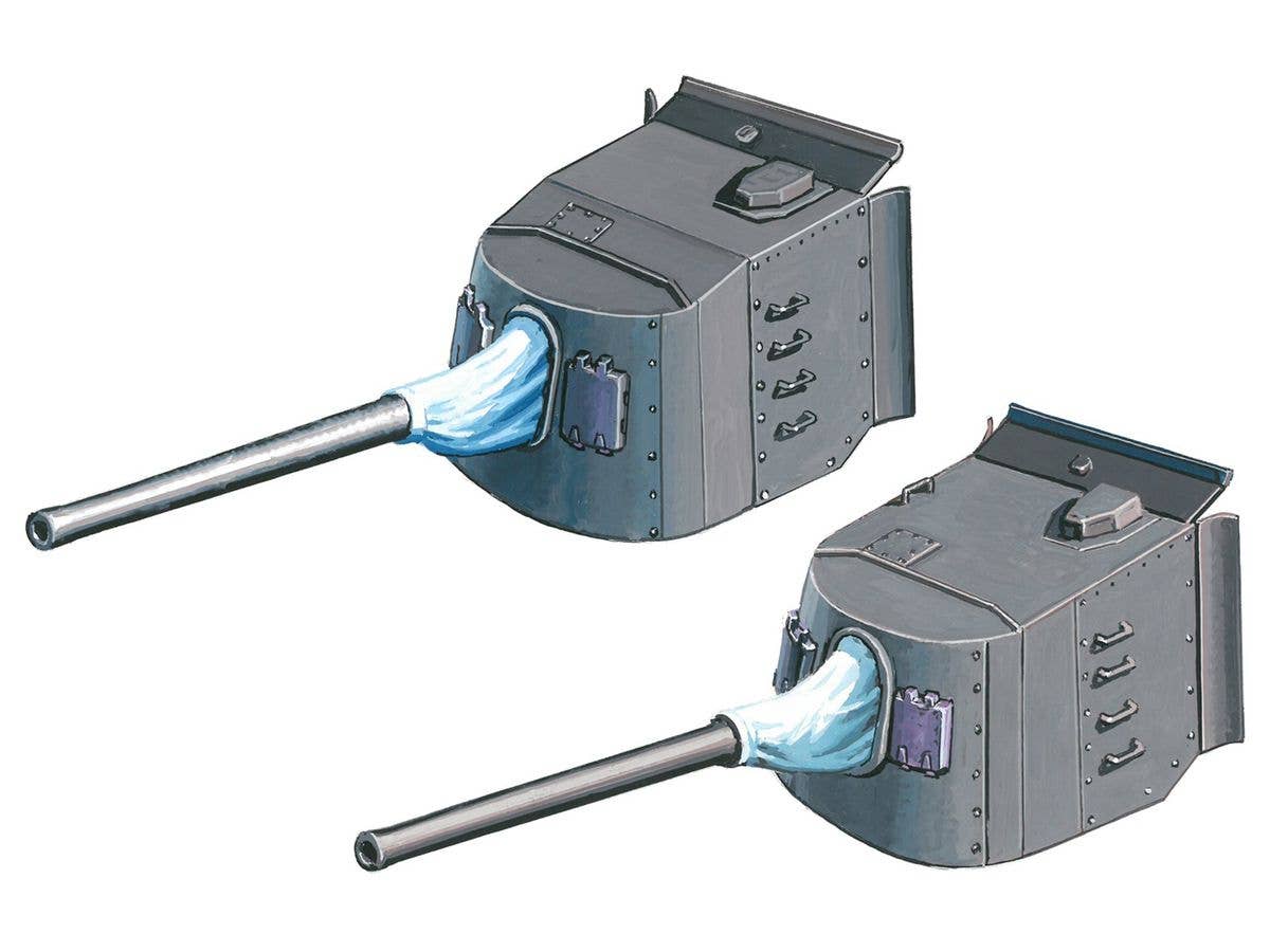 FineMolds 1/700 IJM 14 cm/50 Gun | 4536318770442