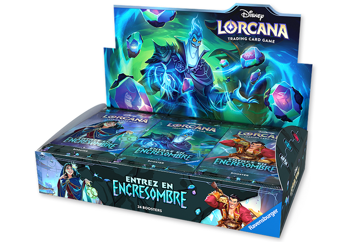 Disney French Lorcana Set 15 Into The Inkdark Booster