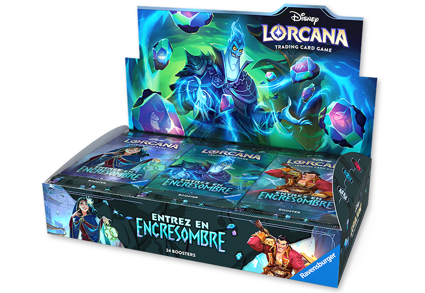 Disney French Lorcana Set 15 Into The Inkdark Booster