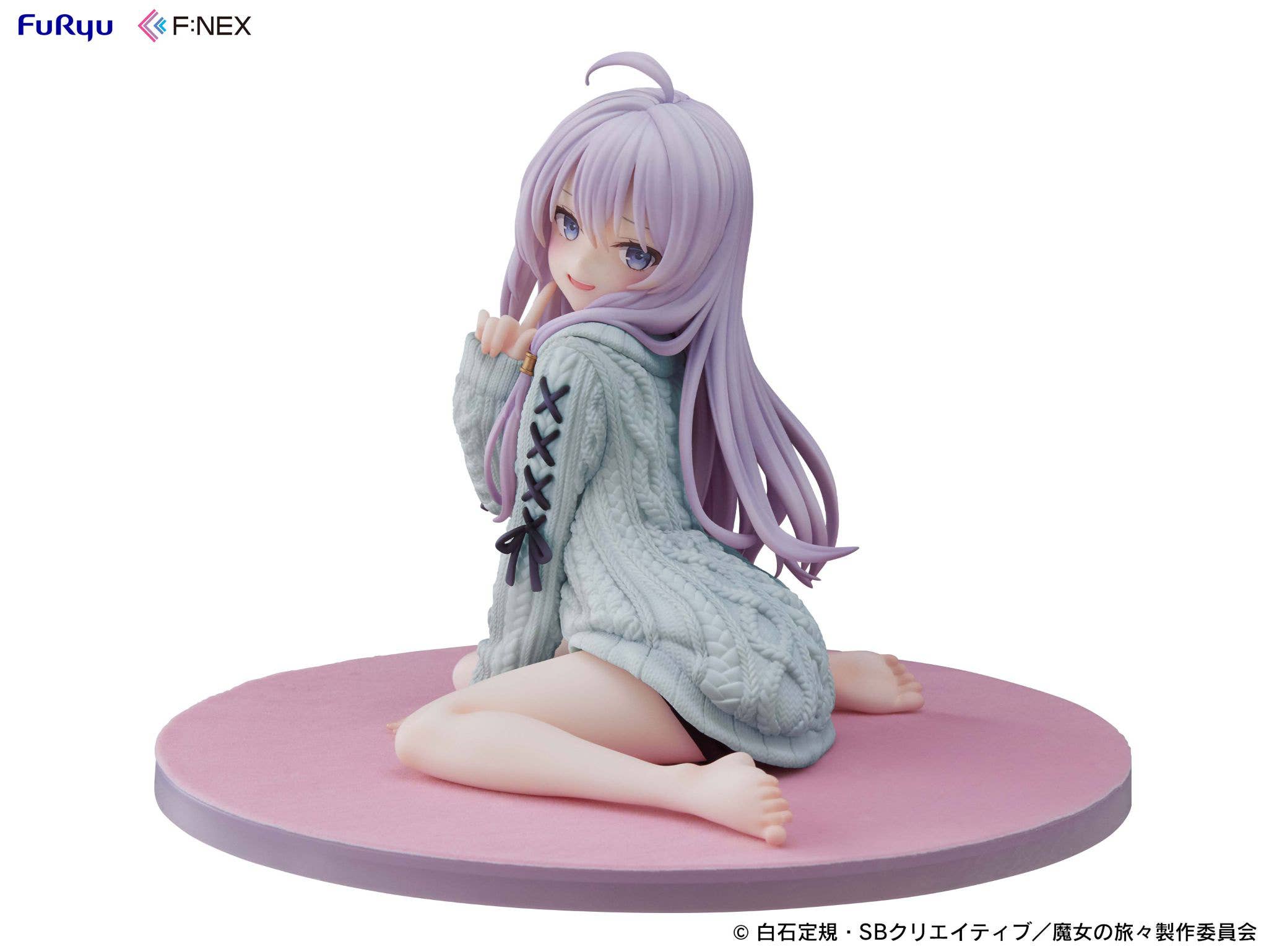 FURYU Elaina knit ver. 1/7 Scale Figure Repaint BLUE | 4571623518310