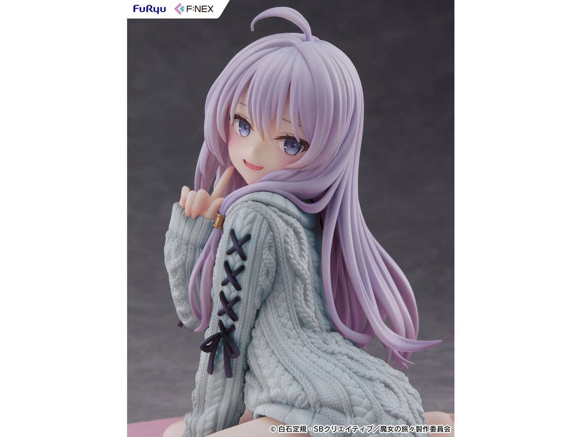 FURYU Elaina knit ver. 1/7 Scale Figure Repaint BLUE | 4571623518310