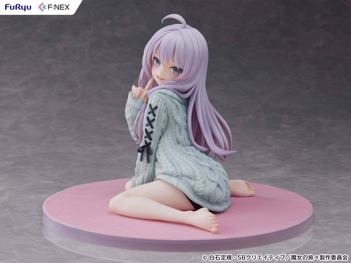 FURYU Elaina knit ver. 1/7 Scale Figure Repaint BLUE | 4571623518310