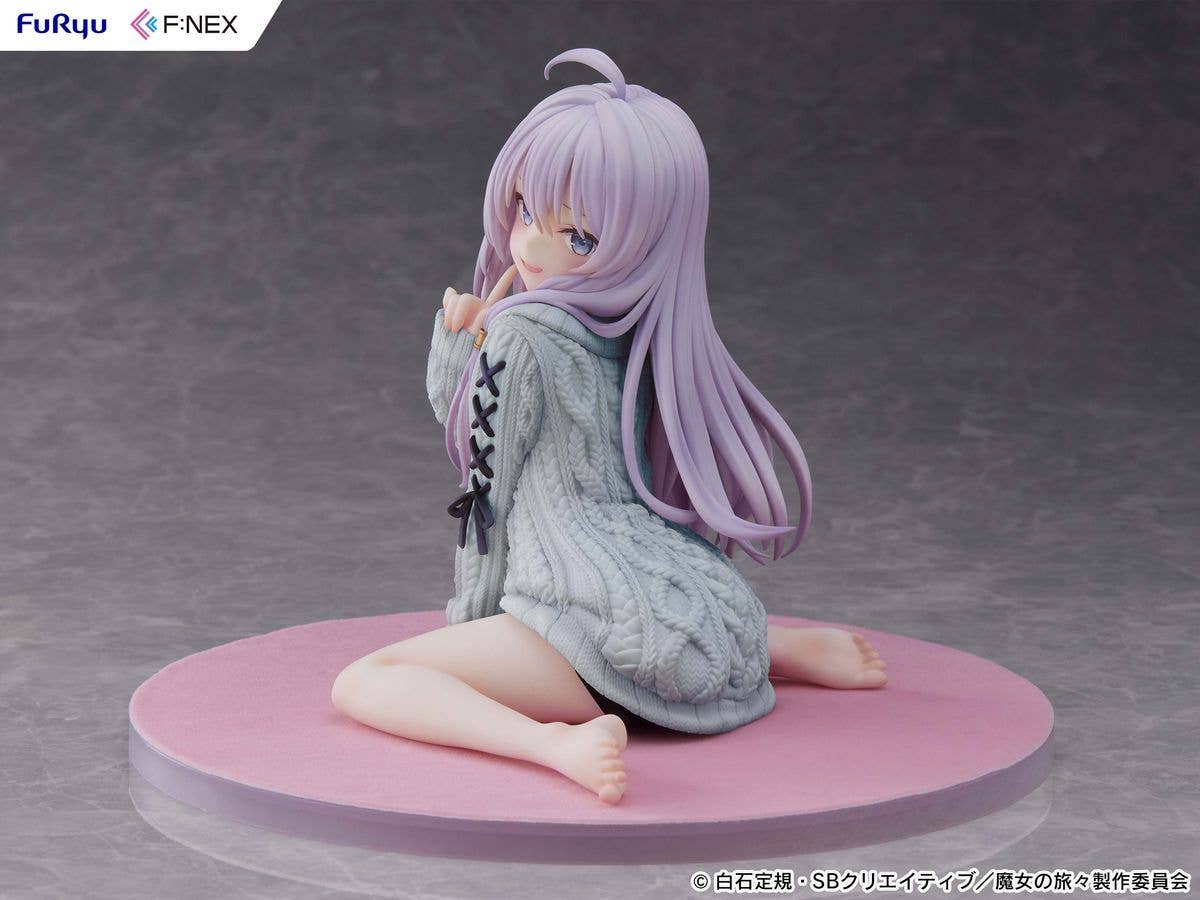 FURYU Elaina knit ver. 1/7 Scale Figure Repaint BLUE | 4571623518310