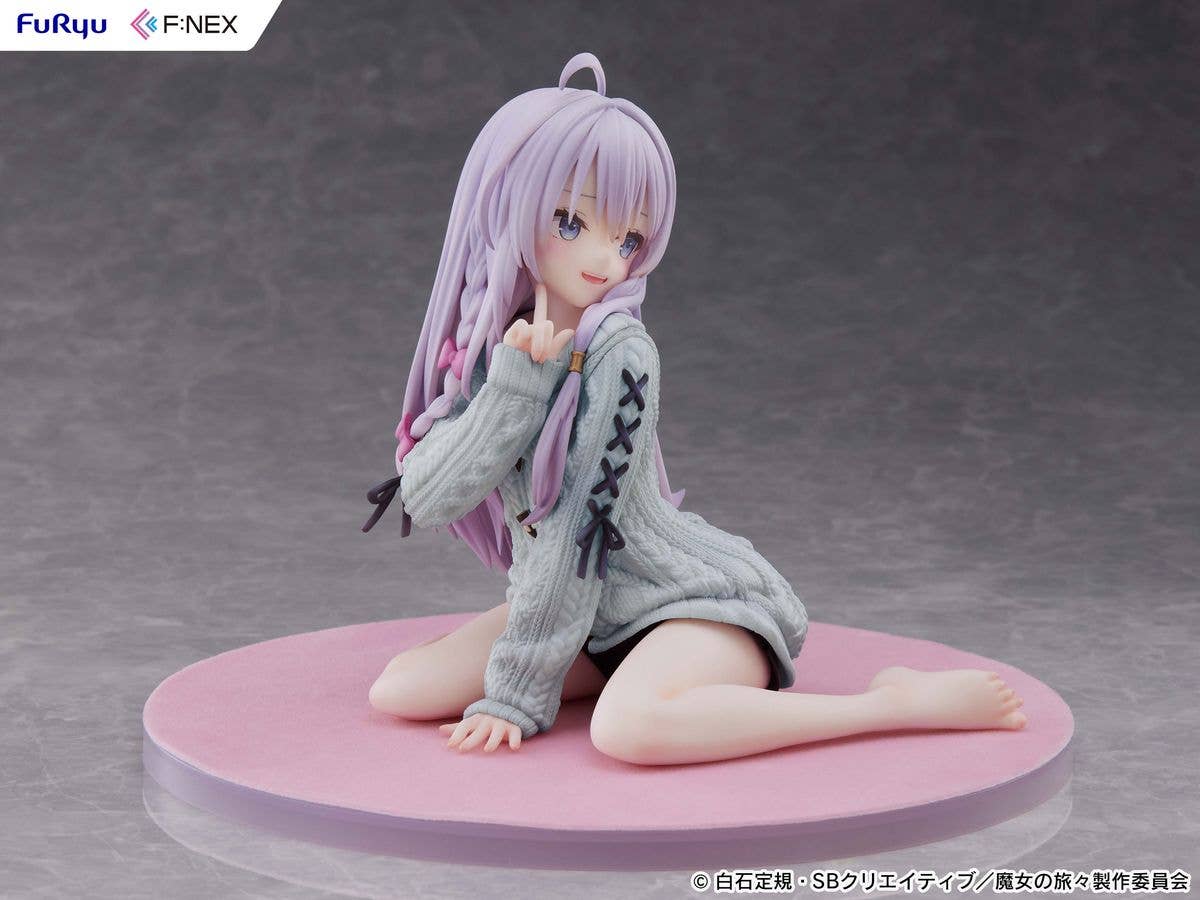 FURYU Elaina knit ver. 1/7 Scale Figure Repaint BLUE | 4571623518310