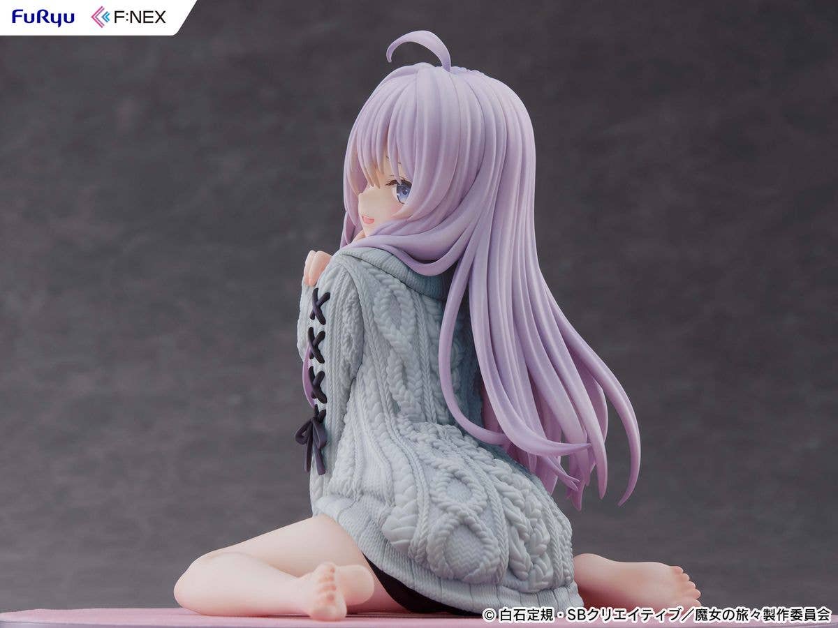 FURYU Elaina knit ver. 1/7 Scale Figure Repaint BLUE | 4571623518310
