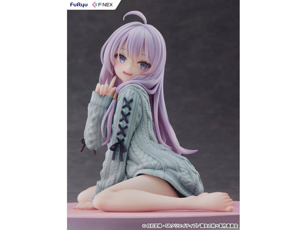 FURYU Elaina knit ver. 1/7 Scale Figure Repaint BLUE | 4571623518310