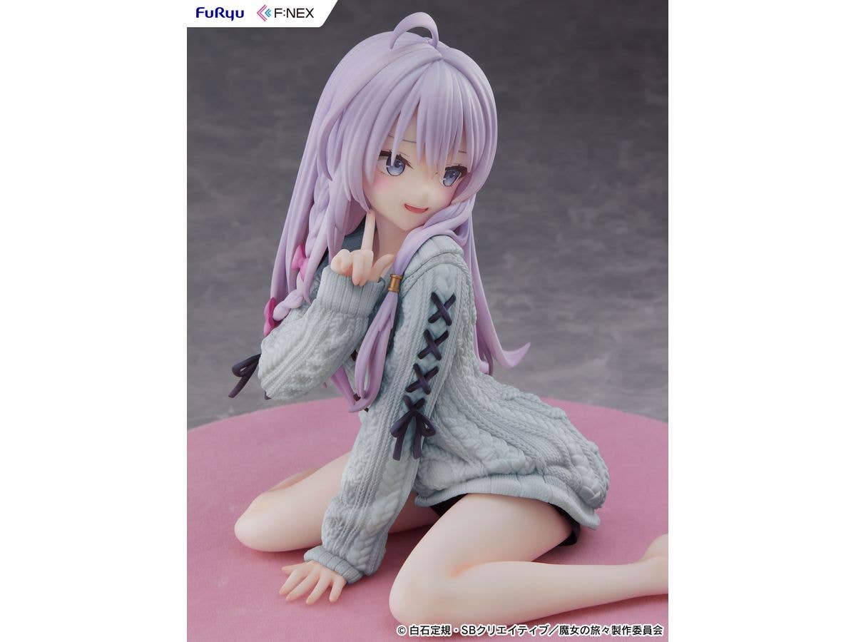 FURYU Elaina knit ver. 1/7 Scale Figure Repaint BLUE | 4571623518310