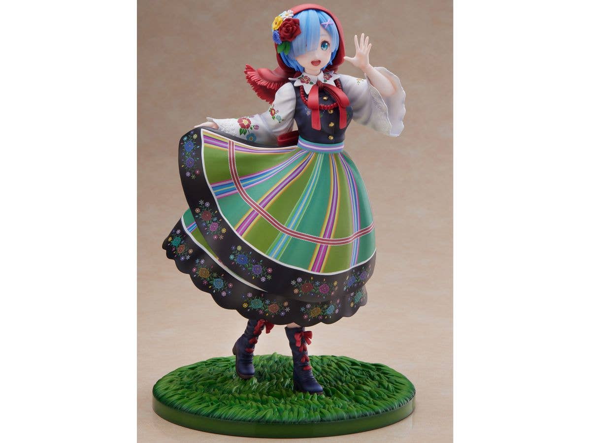 FURYU Corporation Re:ZERO -Starting Life in Another World- Rem Country Dress ver. 1/7 Scale Figure | 4580736409361