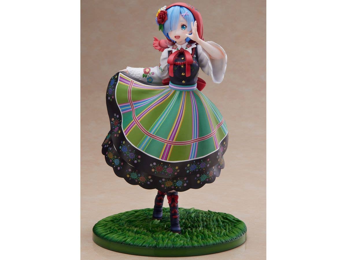 FURYU Corporation Re:ZERO -Starting Life in Another World- Rem Country Dress ver. 1/7 Scale Figure | 4580736409361