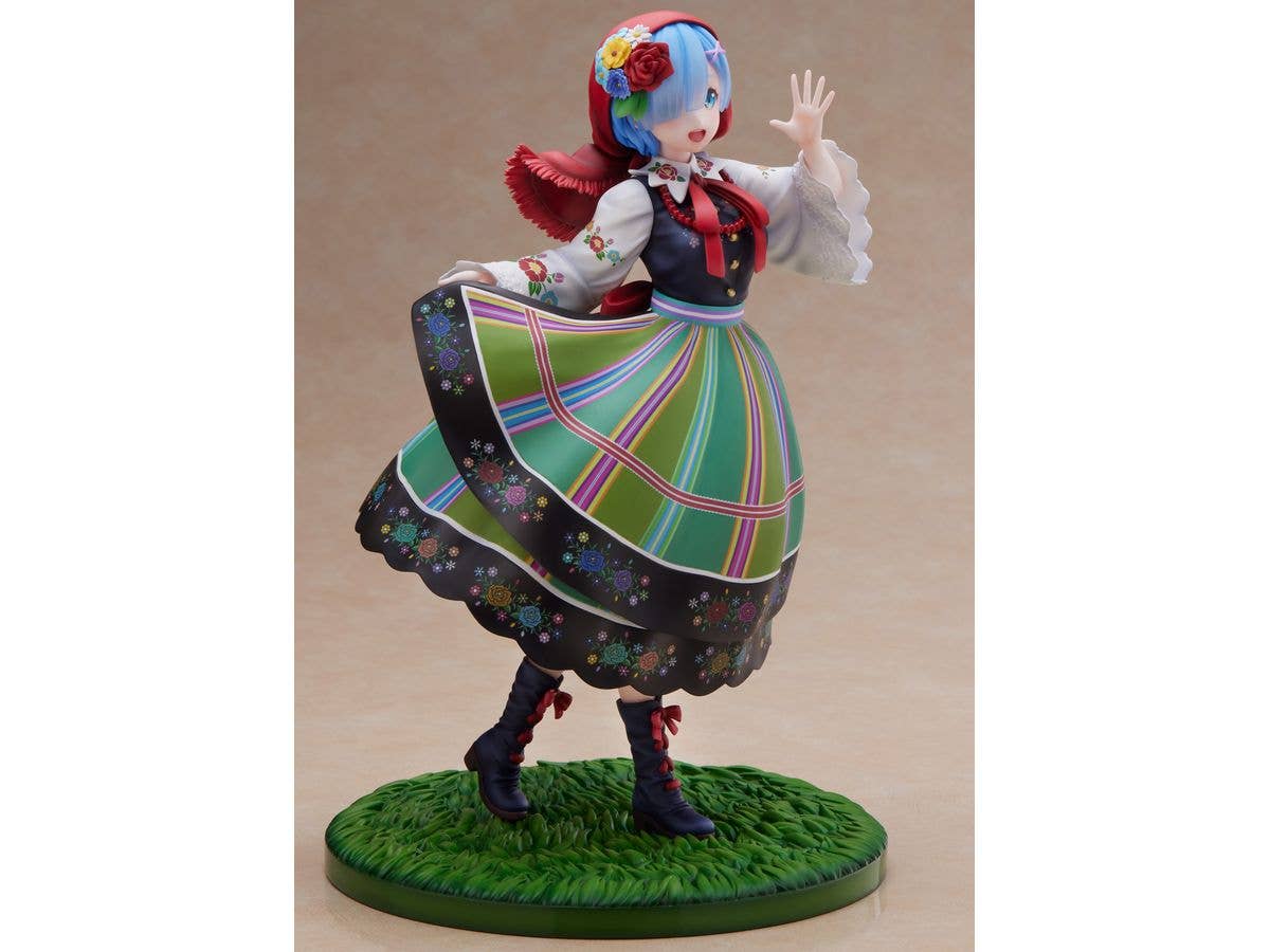 FURYU Corporation Re:ZERO -Starting Life in Another World- Rem Country Dress ver. 1/7 Scale Figure | 4580736409361
