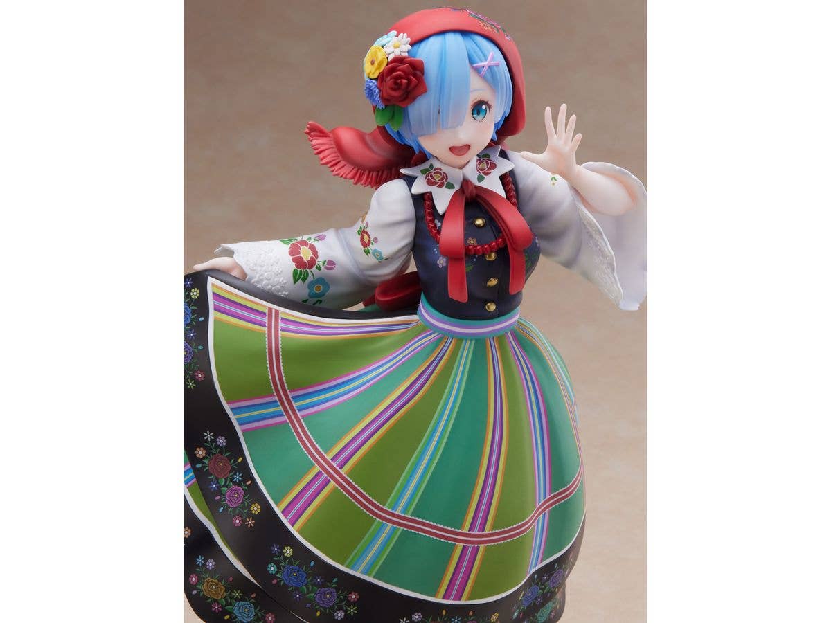 FURYU Corporation Re:ZERO -Starting Life in Another World- Rem Country Dress ver. 1/7 Scale Figure | 4580736409361