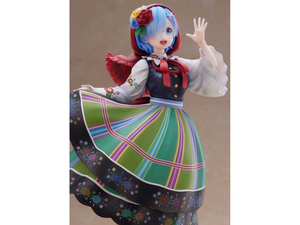FURYU Corporation Re:ZERO -Starting Life in Another World- Rem Country Dress ver. 1/7 Scale Figure | 4580736409361