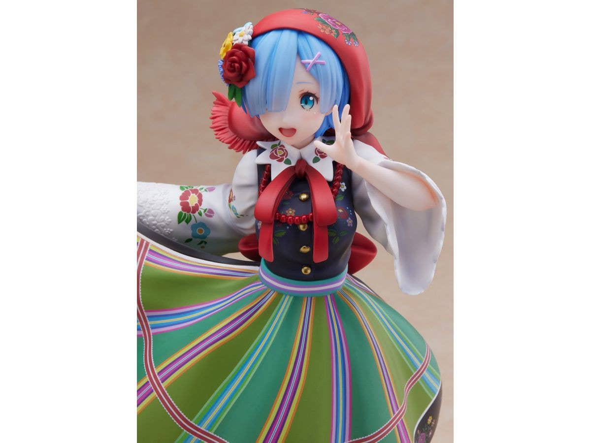 FURYU Corporation Re:ZERO -Starting Life in Another World- Rem Country Dress ver. 1/7 Scale Figure | 4580736409361