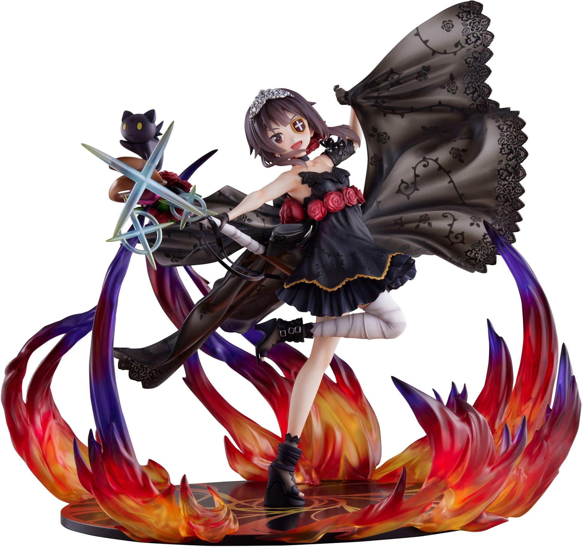 FURYU Corporation God's Blessing on This Wonderful World! Megumin the Black Rose Dress ver. 1/7 Scale Figure(4580736409545)