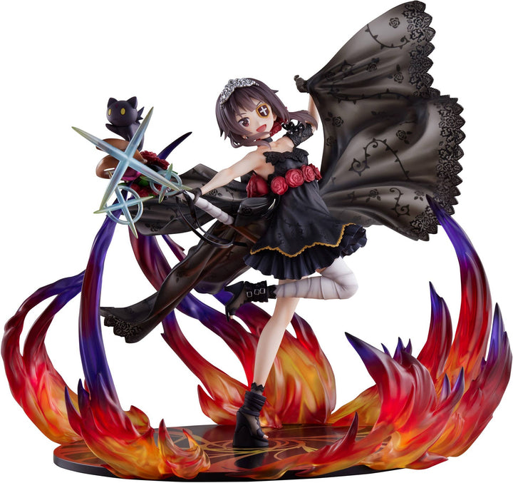 FURYU Corporation God's Blessing on This Wonderful World! Megumin the Black Rose Dress ver. 1/7 Scale Figure | 4580736409545