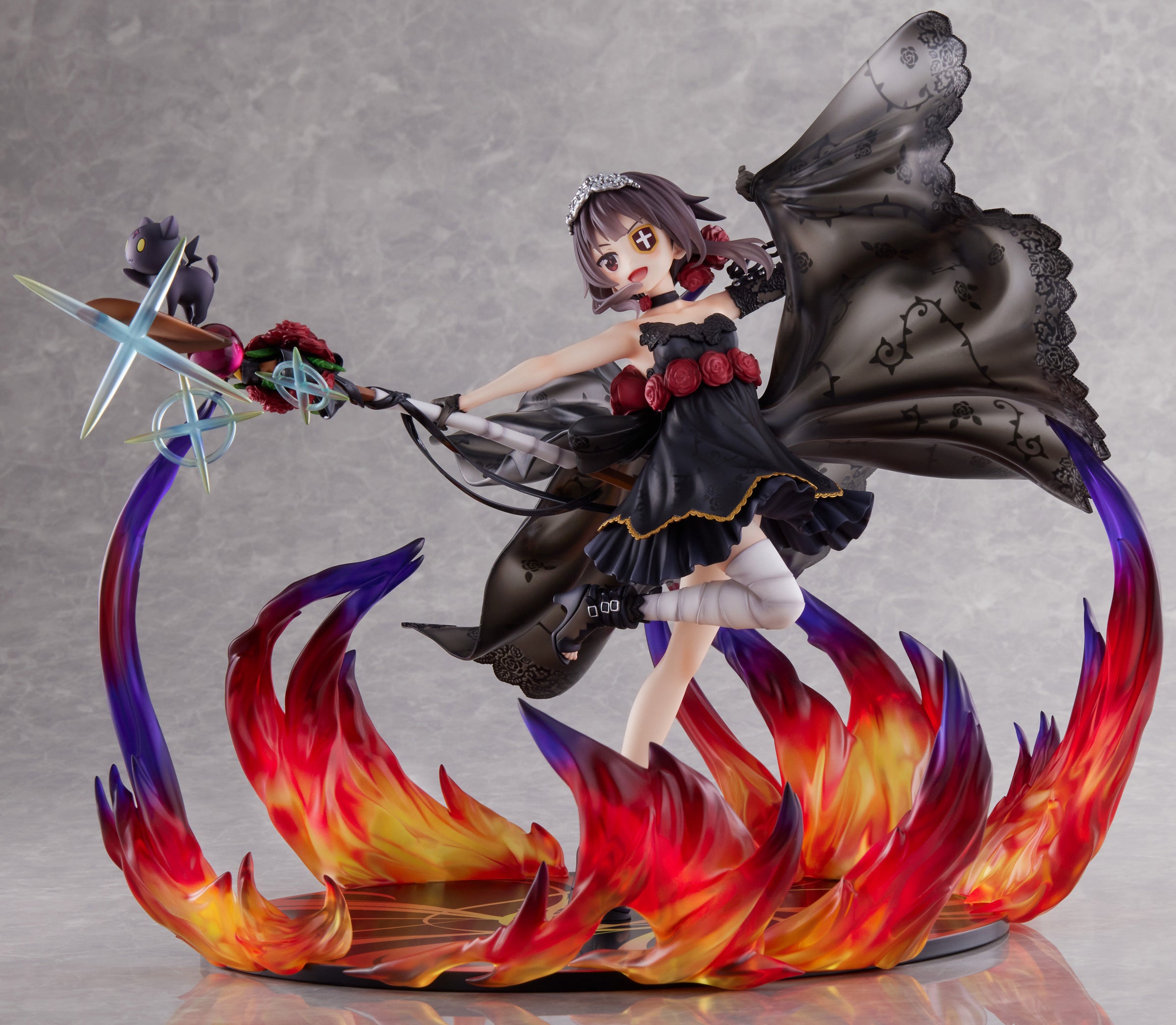 FURYU Corporation God's Blessing on This Wonderful World! Megumin the Black Rose Dress ver. 1/7 Scale Figure(4580736409545)
