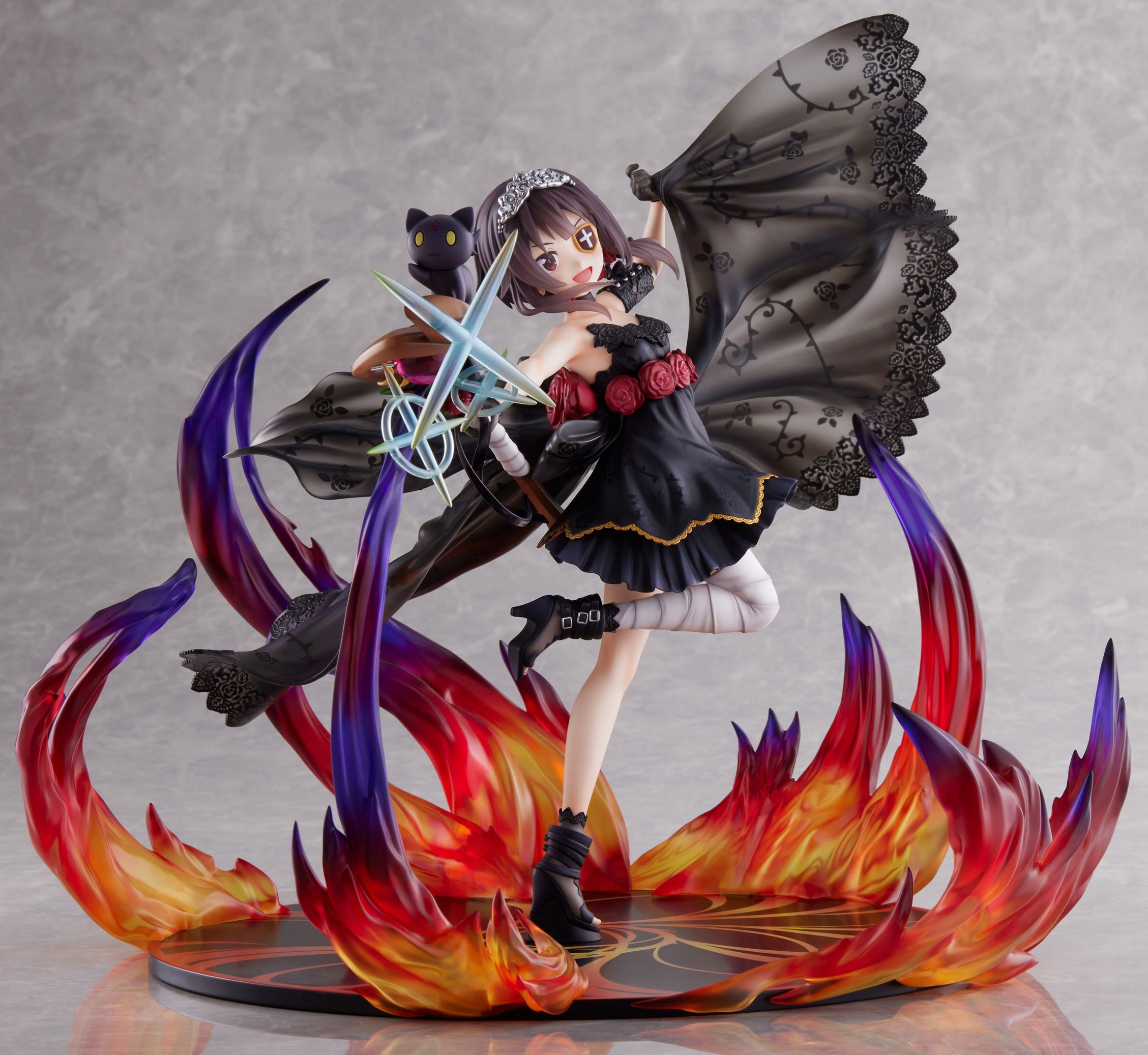 FURYU Corporation God's Blessing on This Wonderful World! Megumin the Black Rose Dress ver. 1/7 Scale Figure(4580736409545)