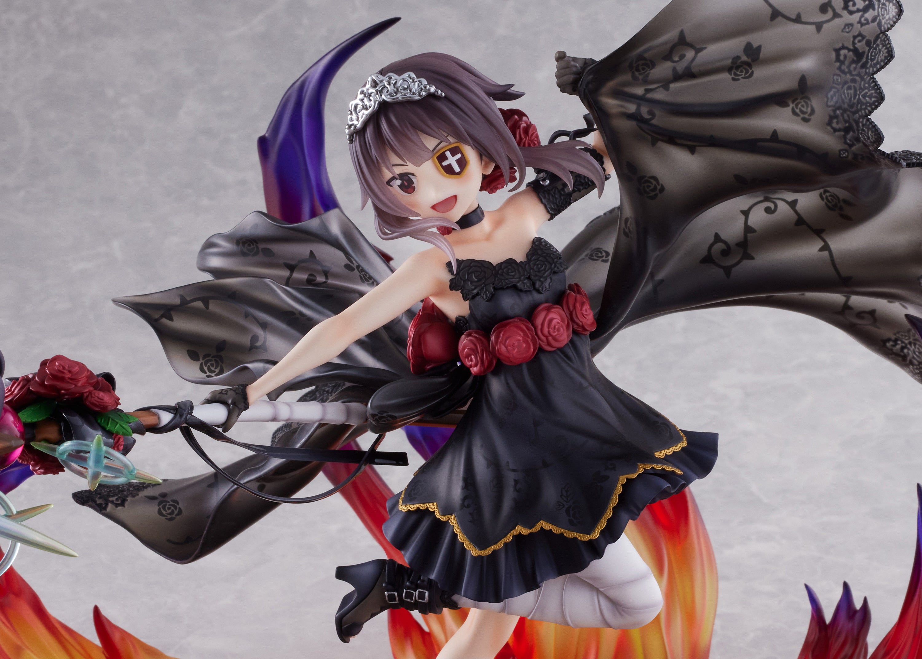 FURYU Corporation God's Blessing on This Wonderful World! Megumin the Black Rose Dress ver. 1/7 Scale Figure(4580736409545)