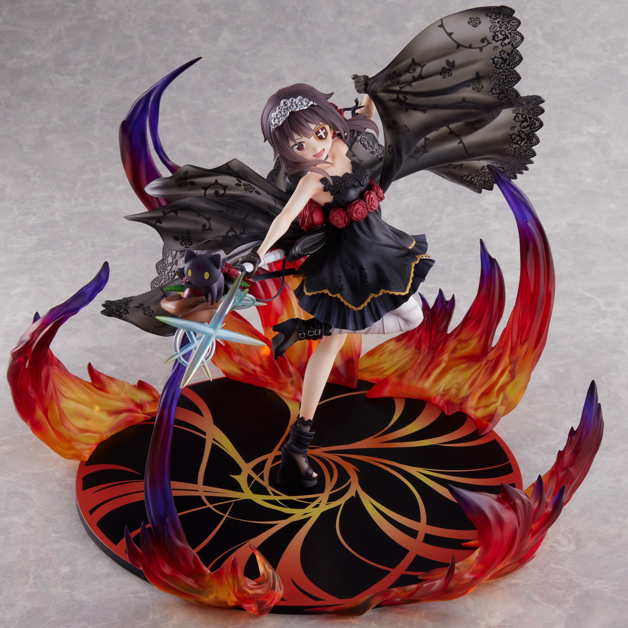 FURYU Corporation God's Blessing on This Wonderful World! Megumin the Black Rose Dress ver. 1/7 Scale Figure(4580736409545)