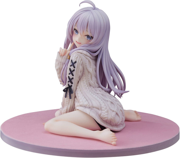 Furyu Corporation The Journey of Elaina Series Elaina Knit One-piece Dress Ver. 1/7 Scale Figure | 4580736409729