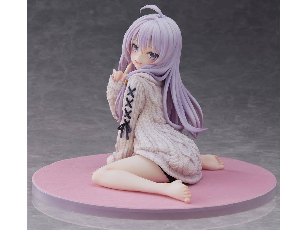 Furyu Corporation The Journey of Elaina Series Elaina Knit One-piece Dress Ver. 1/7 Scale Figure | 4580736409729