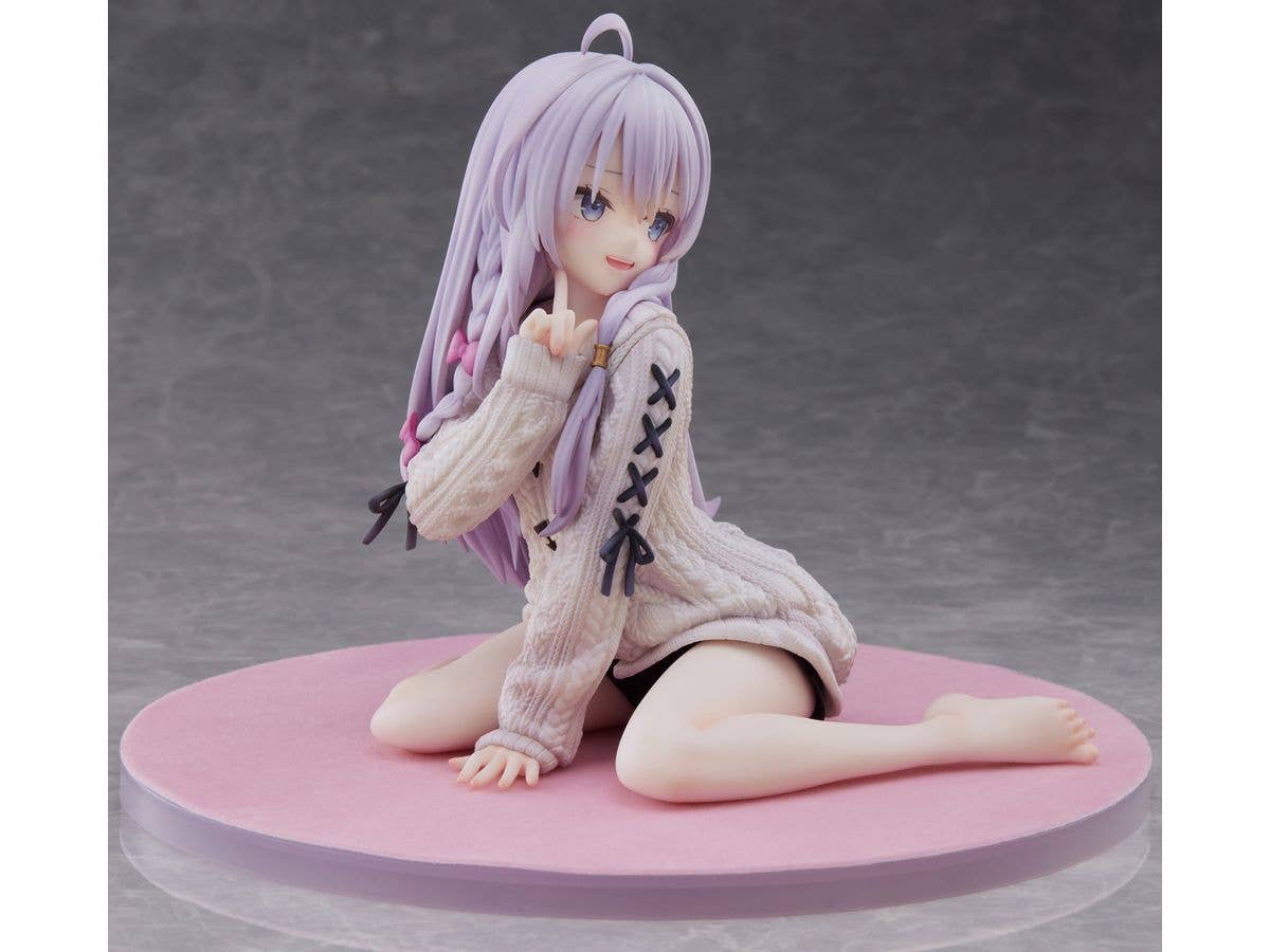 Furyu Corporation The Journey of Elaina Series Elaina Knit One-piece Dress Ver. 1/7 Scale Figure | 4580736409729