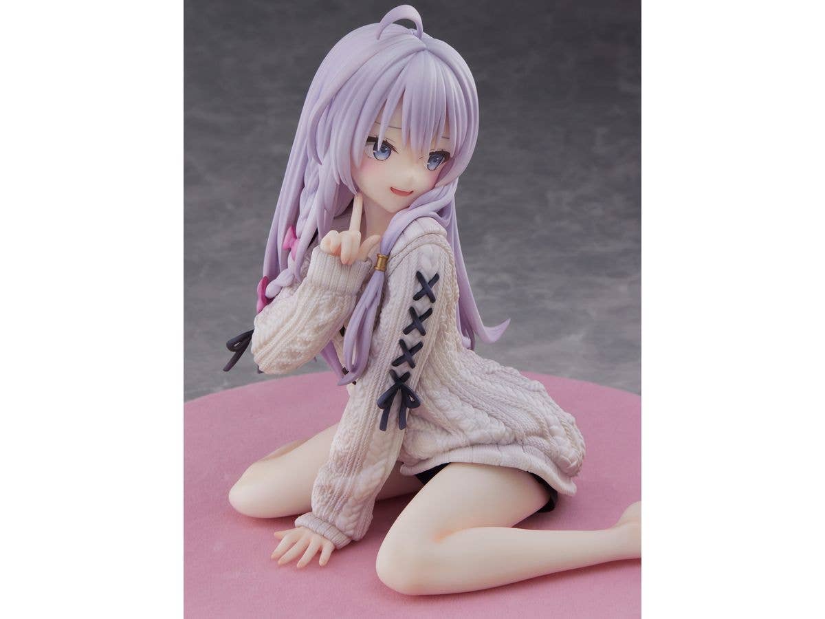 Furyu Corporation The Journey of Elaina Series Elaina Knit One-piece Dress Ver. 1/7 Scale Figure | 4580736409729
