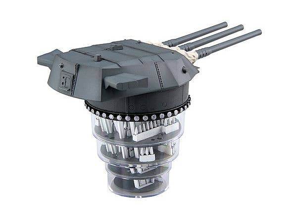 Fujimi Equipment Series 1/200 Genuine Photo-Etched Parts for Battleship Yamato Main Turret | 4968728020488